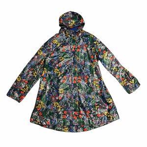 Avoca Rain Coat Hooded Jacket Floral 4